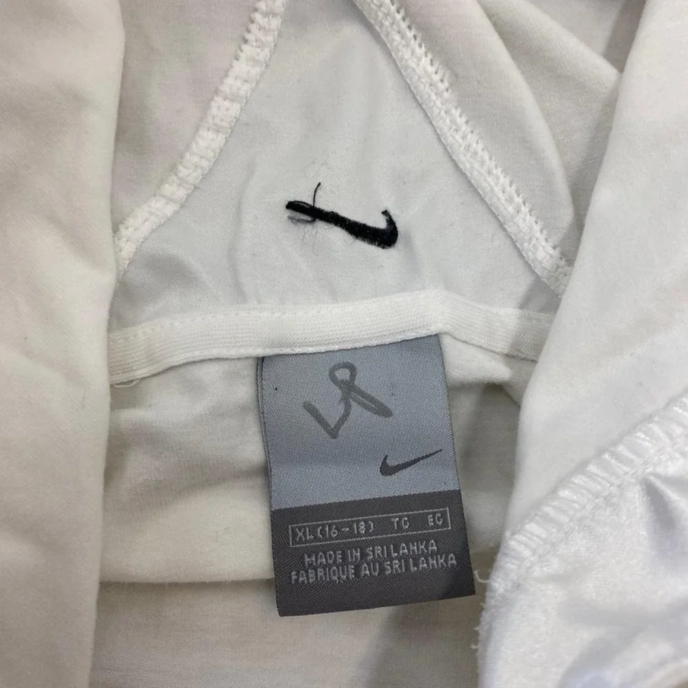 Vintage Y2K Nike Womens Grey Tag Swoosh Sportswear Hoodie Size Medium